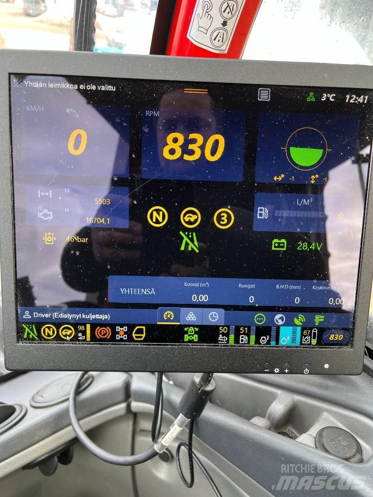 Komatsu 911.7 Abbattitrici, Disboscatrici
