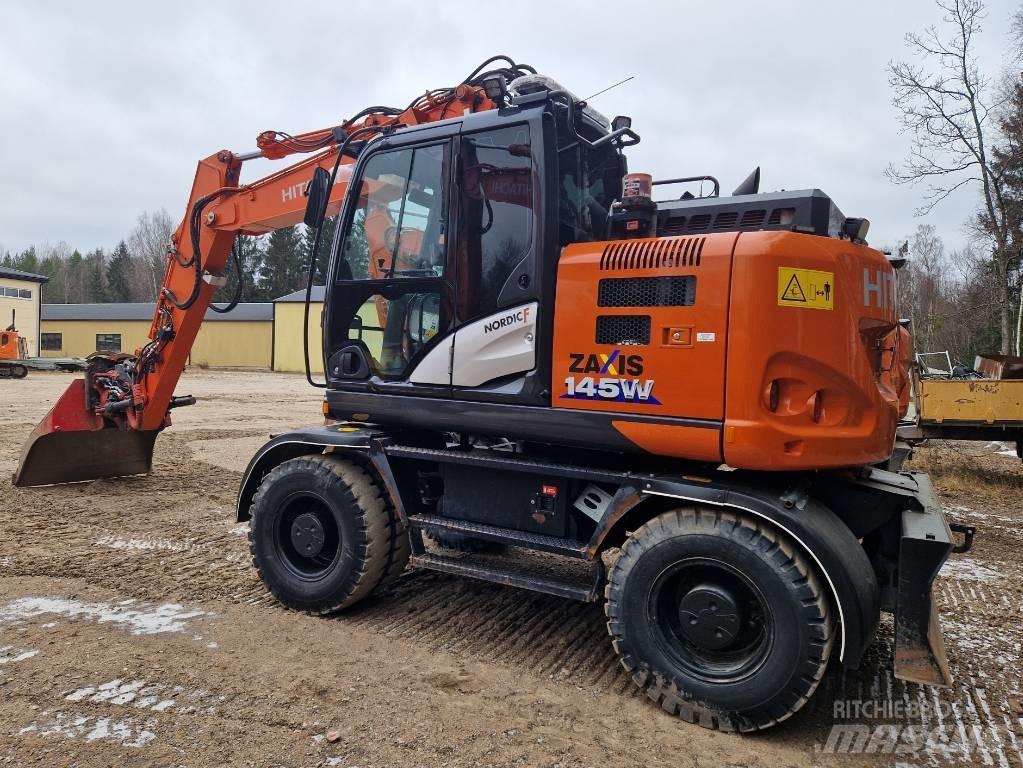 Hitachi ZX 145 W-6 Escavatori gommati