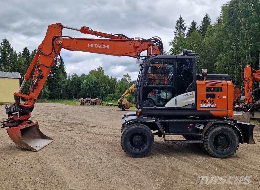 Hitachi ZX 145 W-6 Escavatori gommati