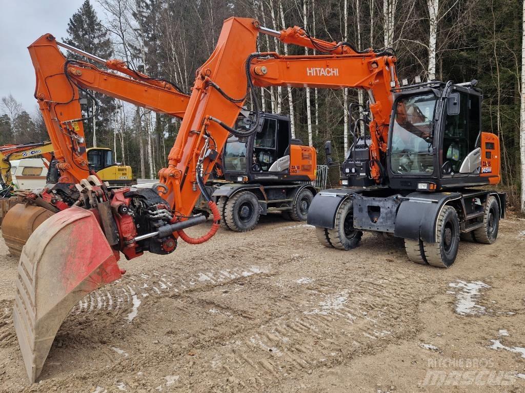 Hitachi ZX 145 W-6 Escavatori gommati