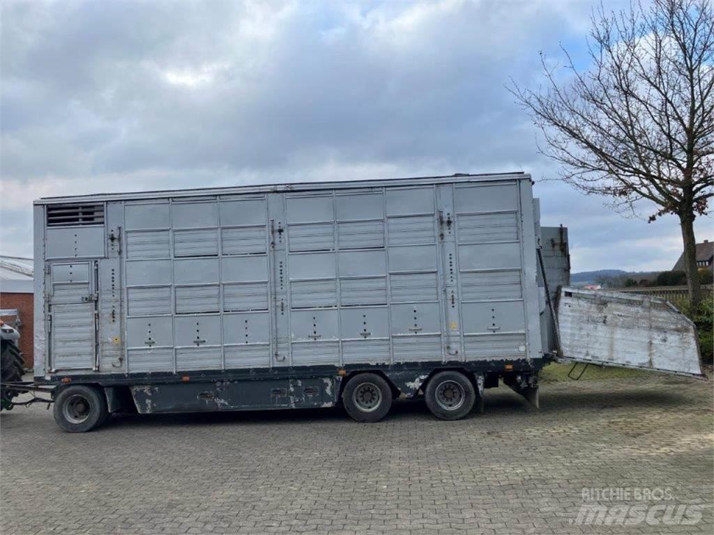 Pezzaioli 3-Stock Semirimorchio per il trasporto di animali