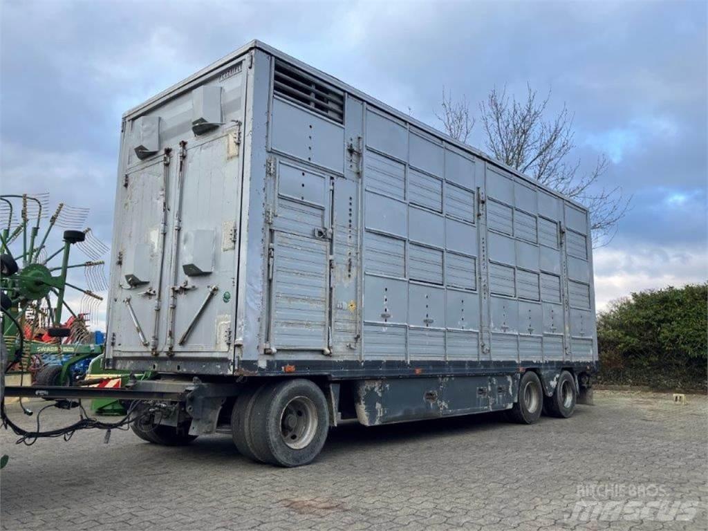 Pezzaioli 3-Stock Semirimorchio per il trasporto di animali