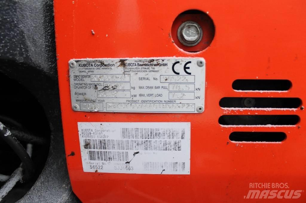 Kubota kx57-4 Miniescavatori