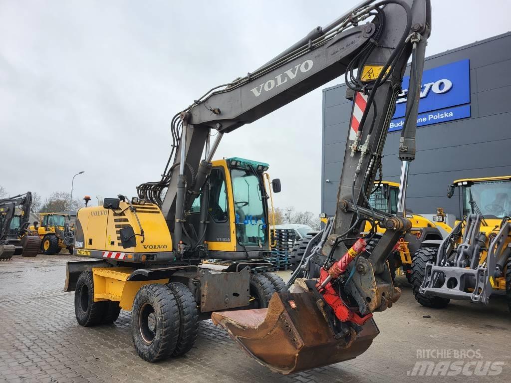 Volvo EW160B Escavatori gommati