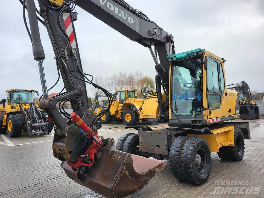 Volvo EW160B Escavatori gommati