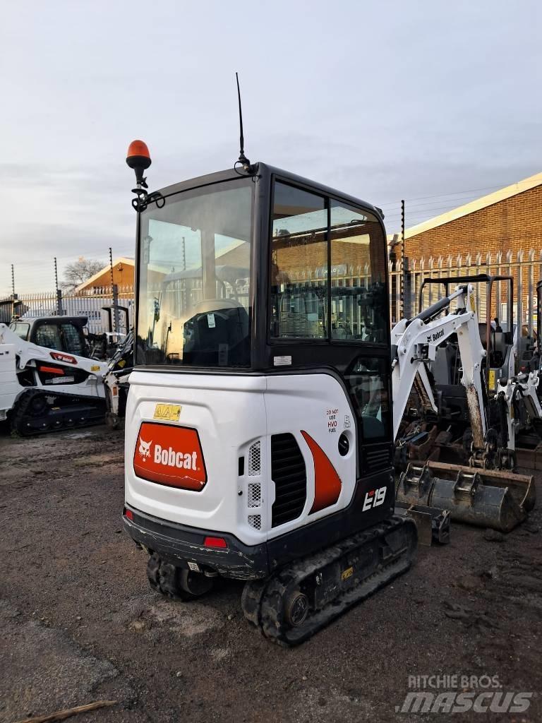 Bobcat E19 cabin Miniescavatori