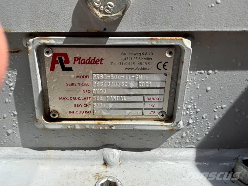 Pladdet PRG3-500 Pinze
