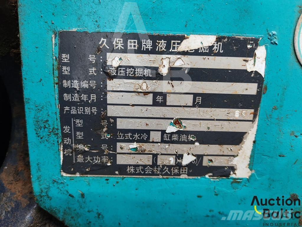 Kubota KX155-3 Miniescavatori