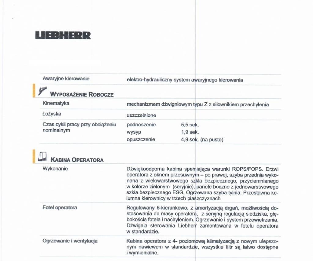Liebherr L 538 Pale gommate