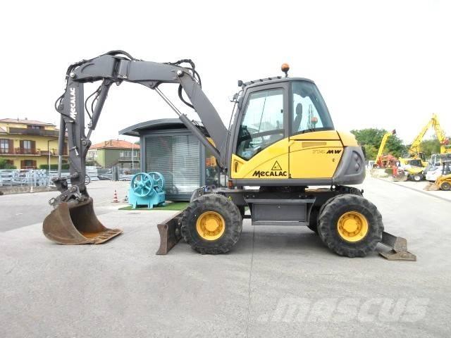 Mecalac 714 MW2 Escavatori gommati