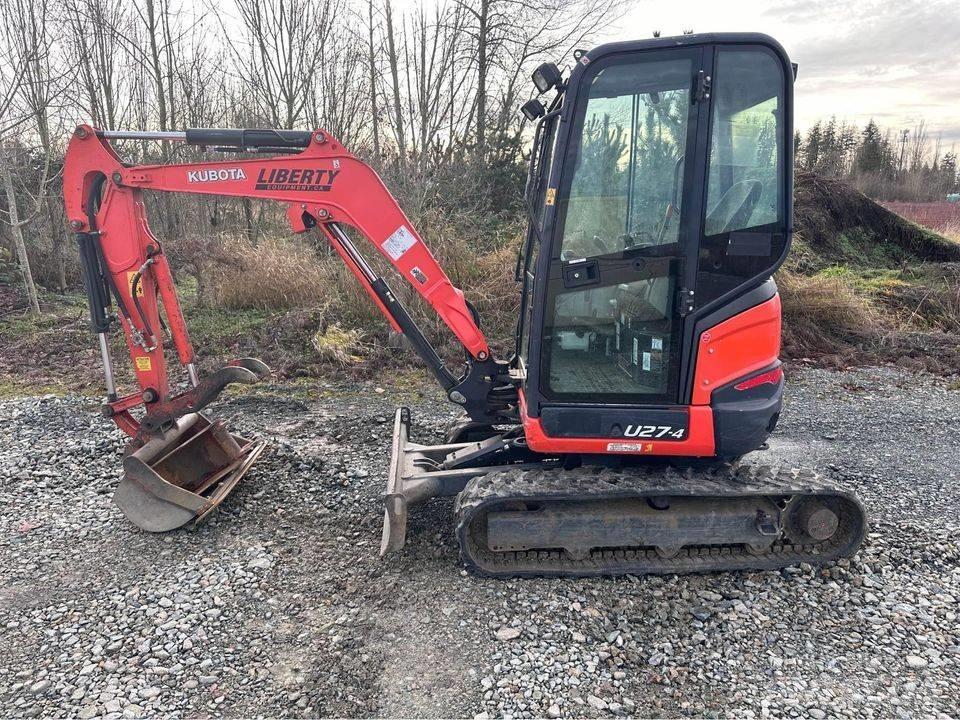 Kubota U 27 Miniescavatori