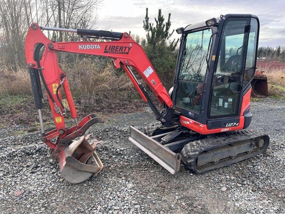 Kubota U 27 Miniescavatori