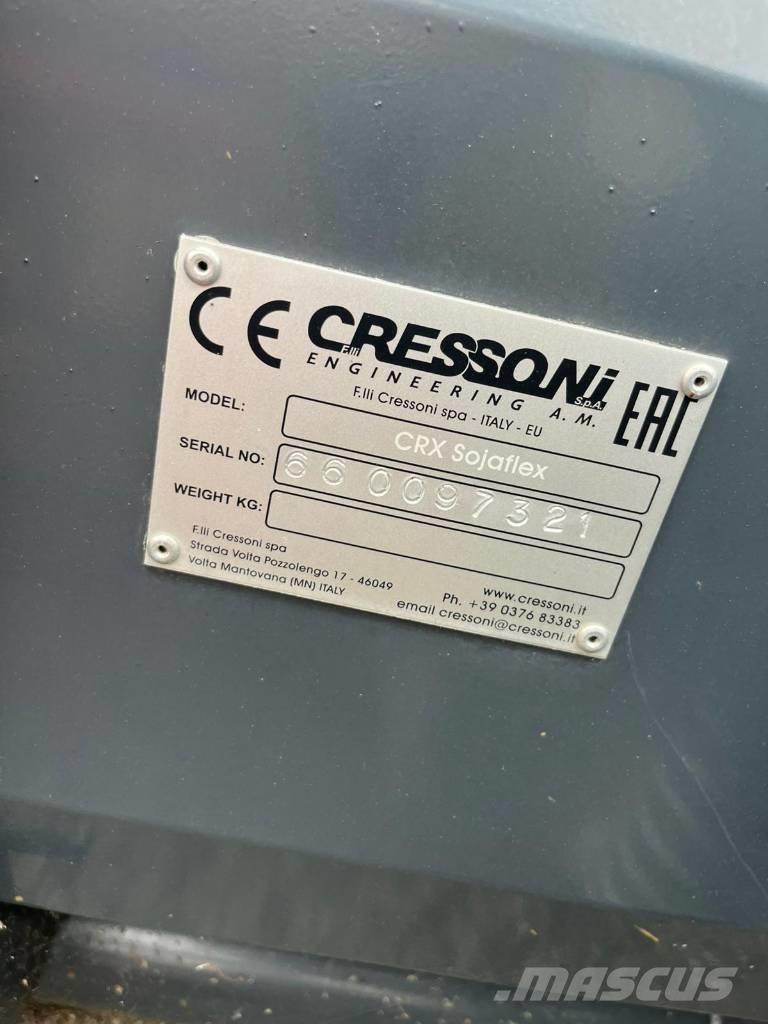Cressoni CRX 660 Testate per mietitrebbie