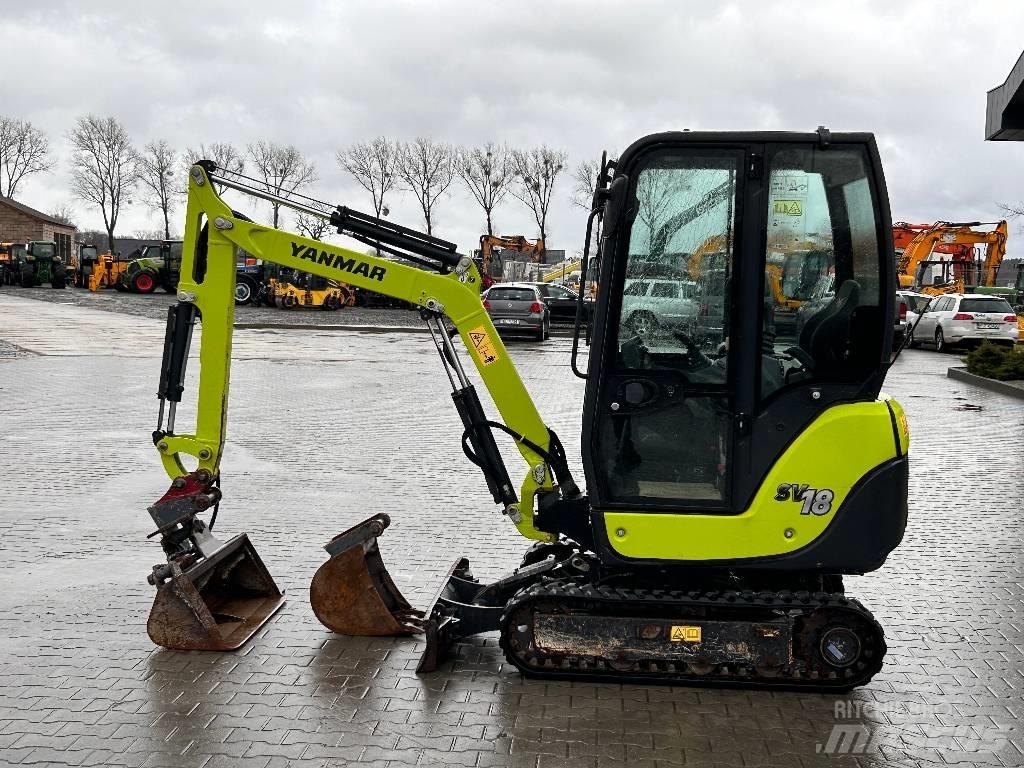 Yanmar SV 18 Miniescavatori
