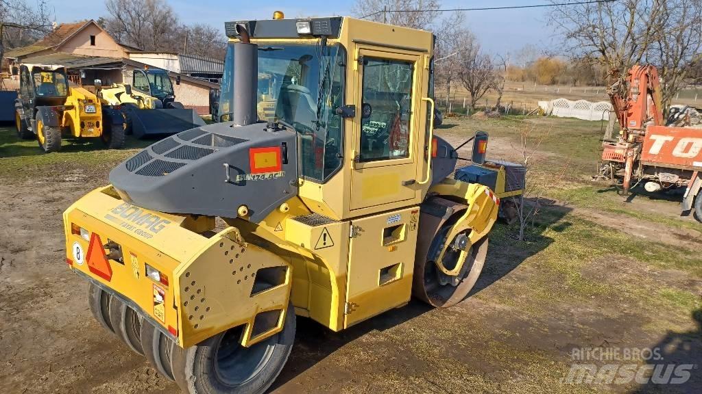 Bomag BW 174 A C Rulli Combinati