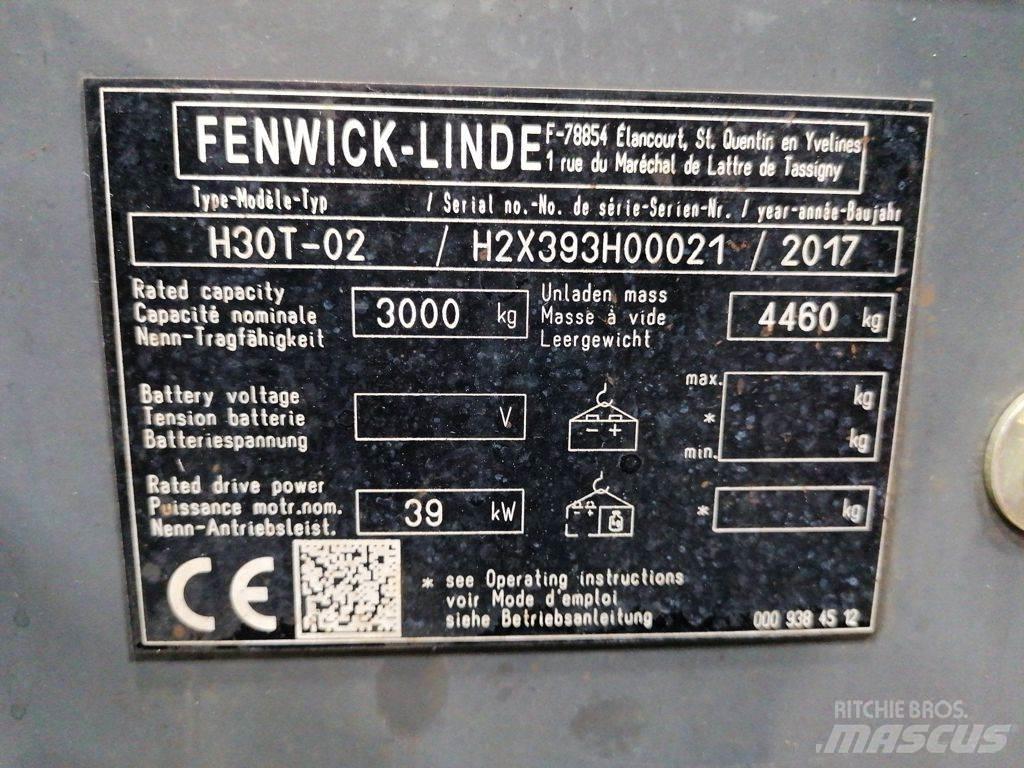 Linde H30T-02 Carrelli elevatori GPL