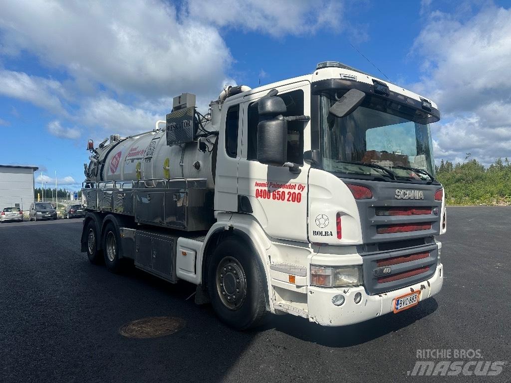 Scania P340 6x2*4 Camion autospurgo
