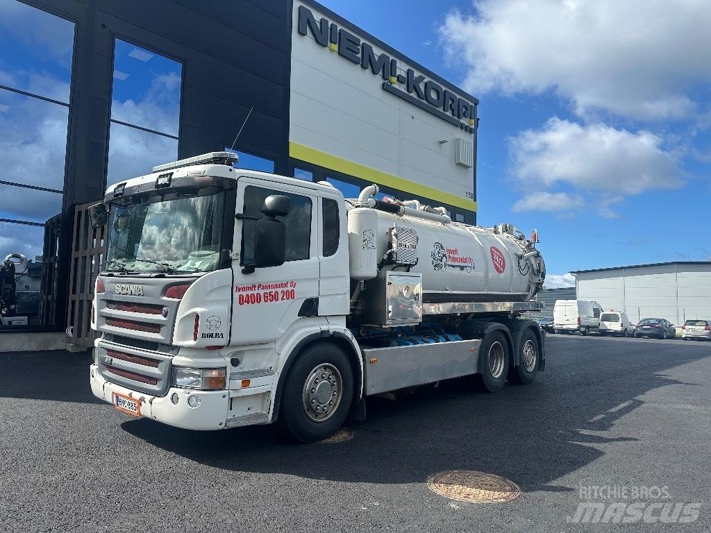 Scania P340 6x2*4 Camion autospurgo