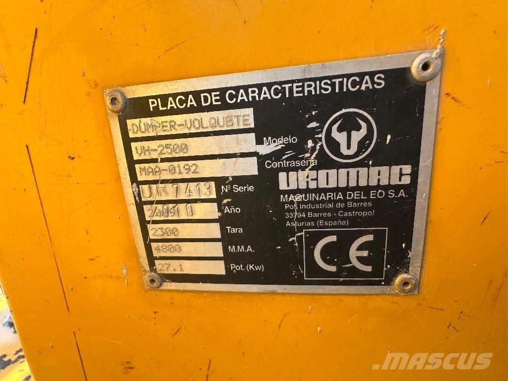 Uromac VH2500 Mini dumper