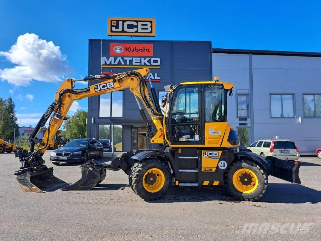 JCB Hydradig Escavatori gommati