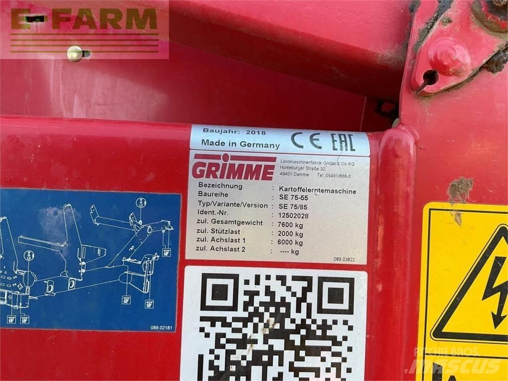 Grimme se 75-55 Scava raccogli patate