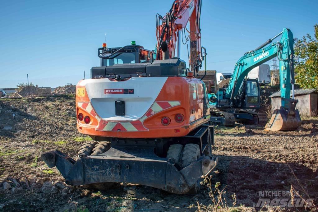 Hitachi ZX 145 Escavatori gommati