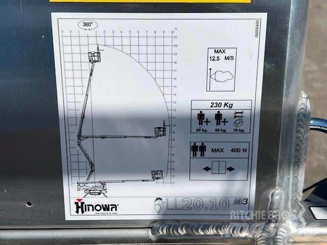 Hinowa LL 20.10 MK3 Piattaforme cingolate, Piattaforme a ragno e Montacarichi