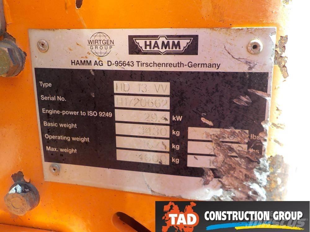 Hamm HD 13 VV Rulli a doppio tamburo