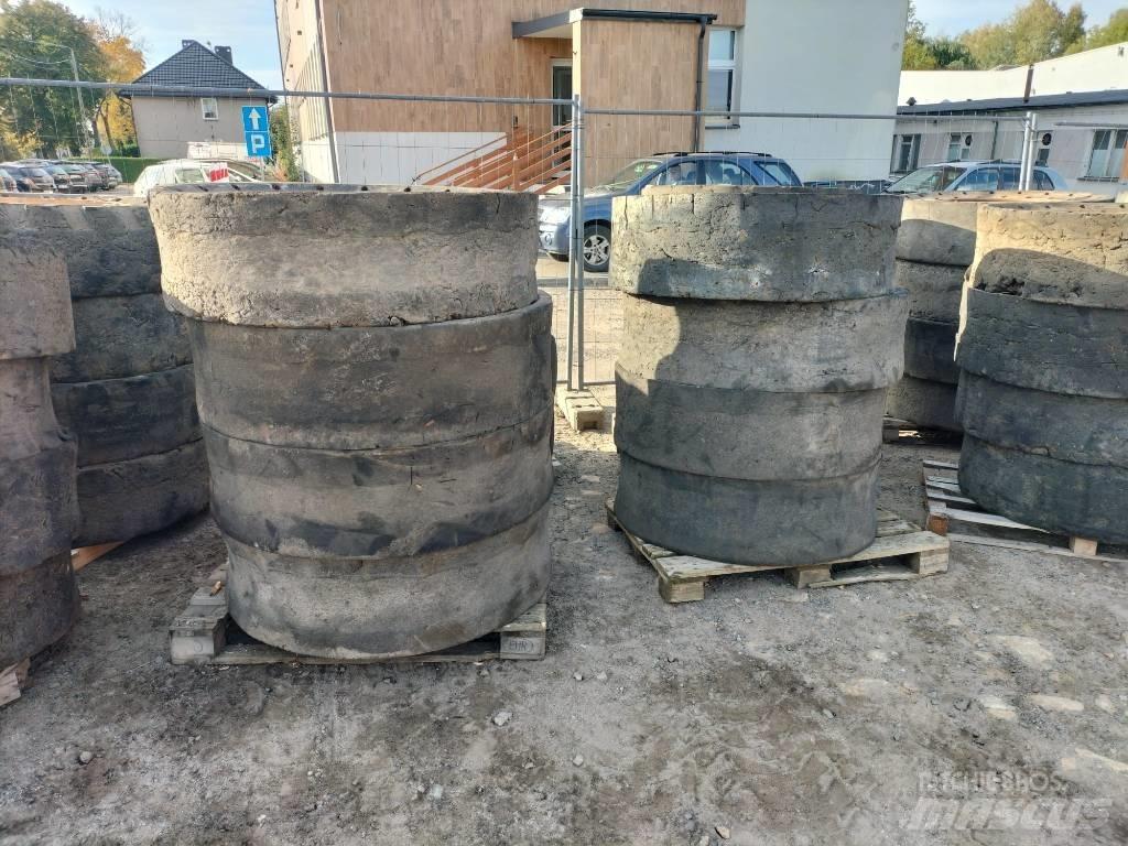JCB full tires Pneumatici, ruote e cerchioni