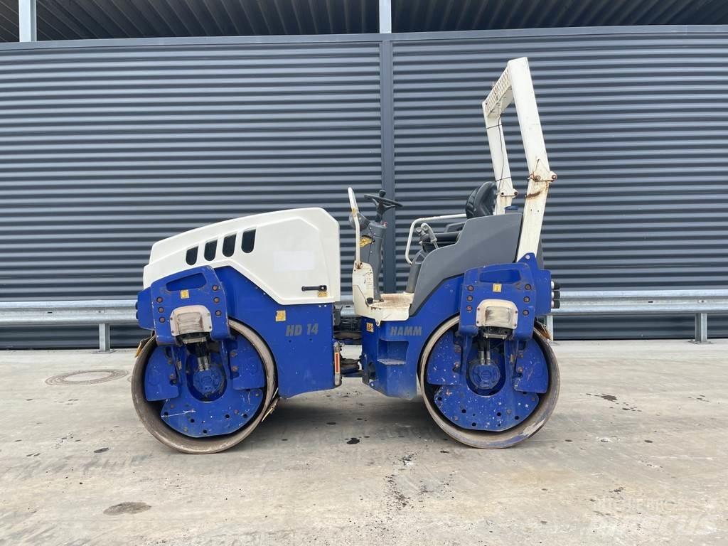 Hamm HD 14 VV Rulli a doppio tamburo