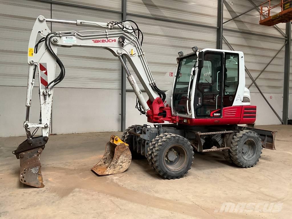Takeuchi TB 295 W Escavatori gommati