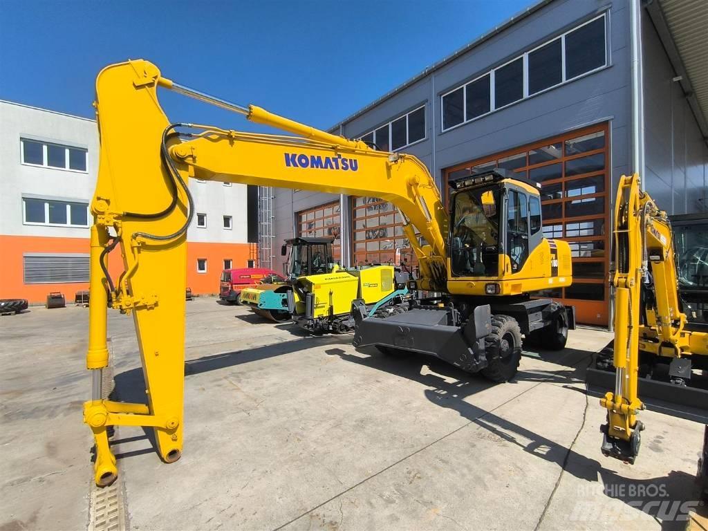 Komatsu PW 180-7 Escavatori gommati