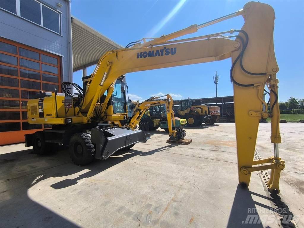 Komatsu PW 180-7 Escavatori gommati