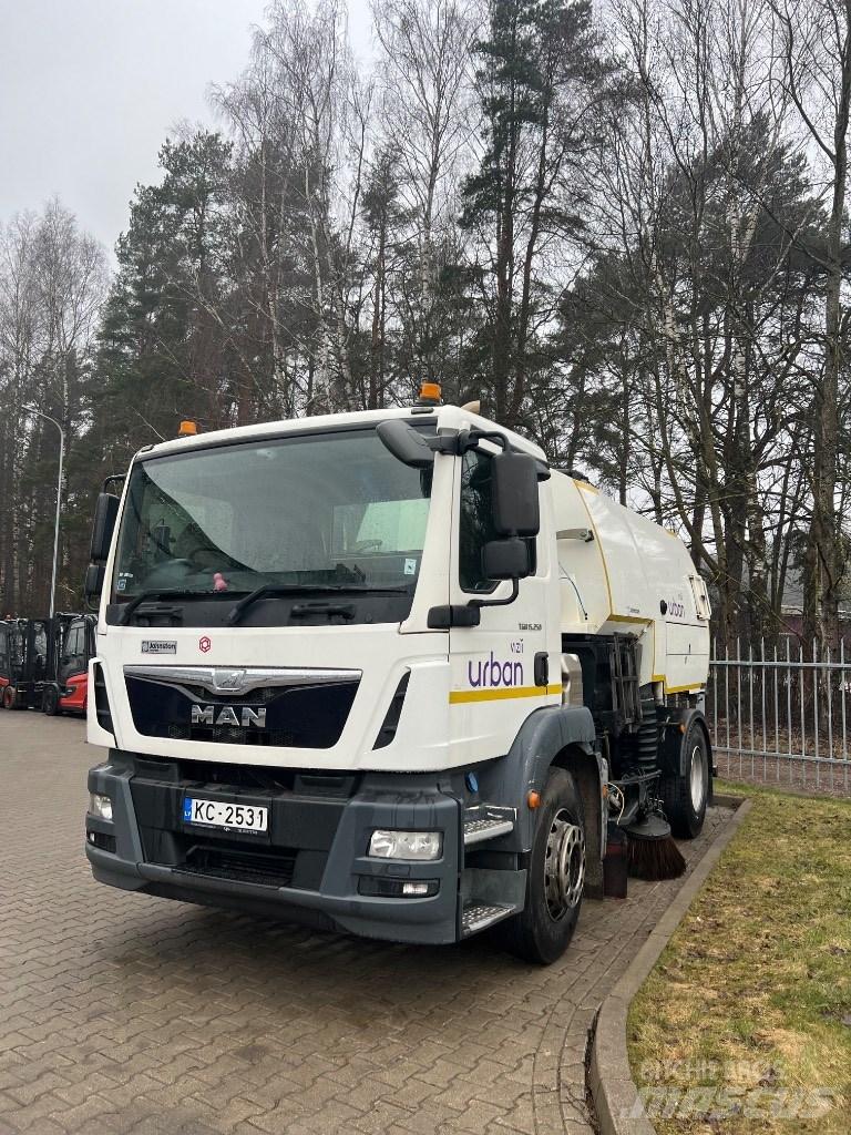MAN TGM 15.250 Spazzatrici
