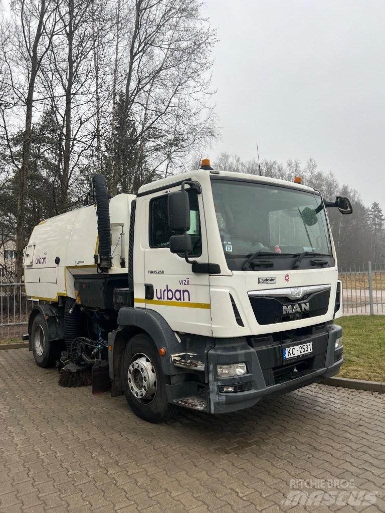MAN TGM 15.250 Spazzatrici