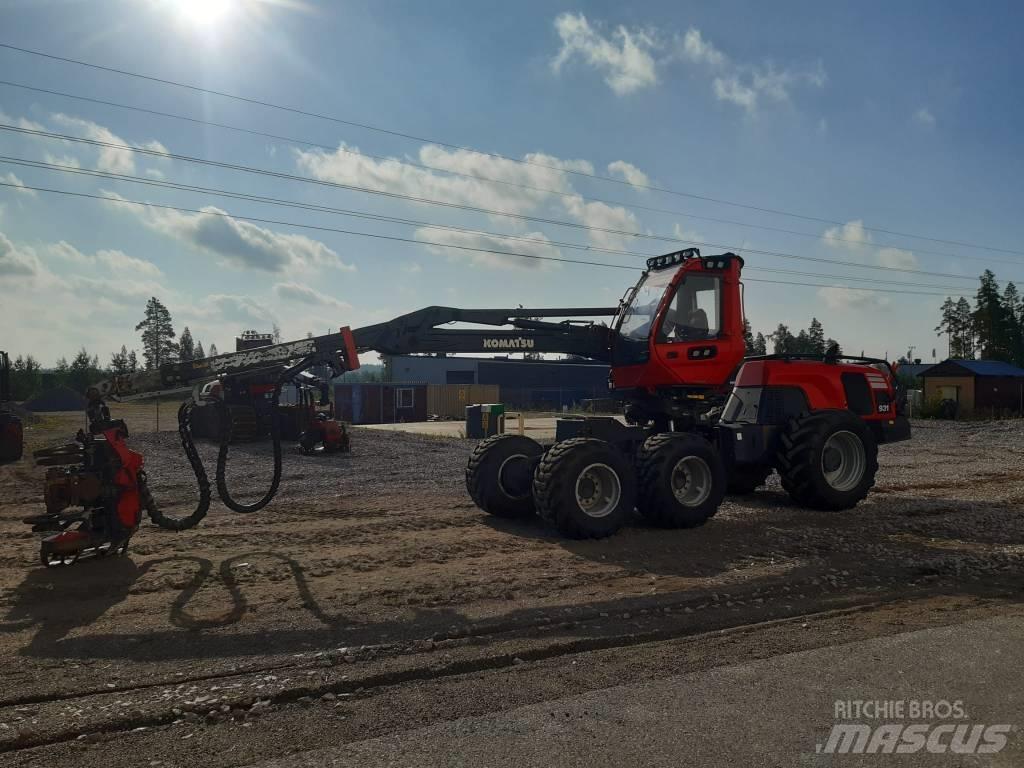 Komatsu 931.2 Abbattitrici, Disboscatrici