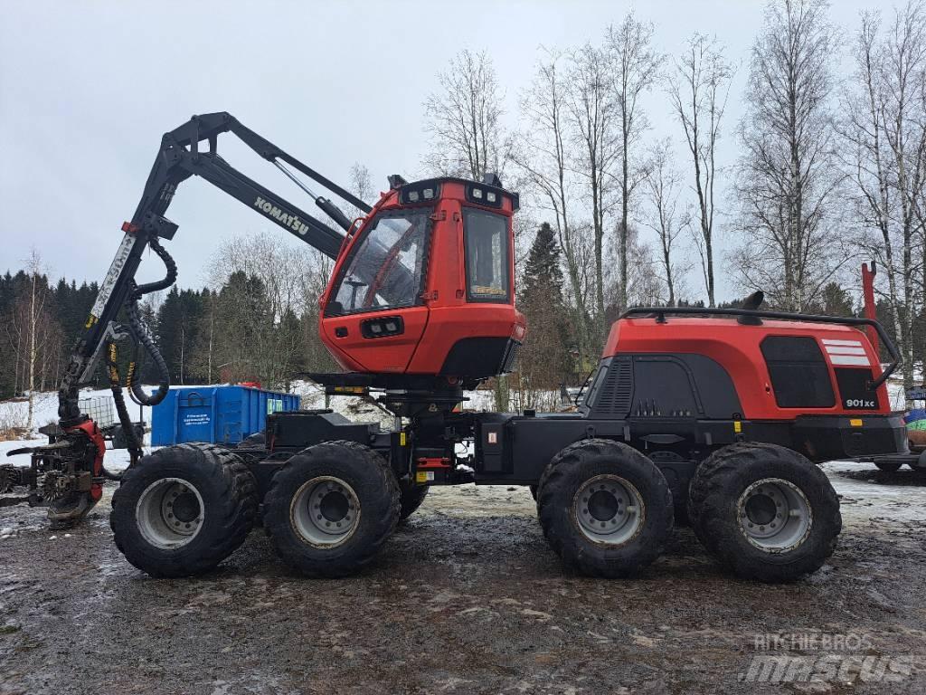 Komatsu 901 XC Abbattitrici, Disboscatrici