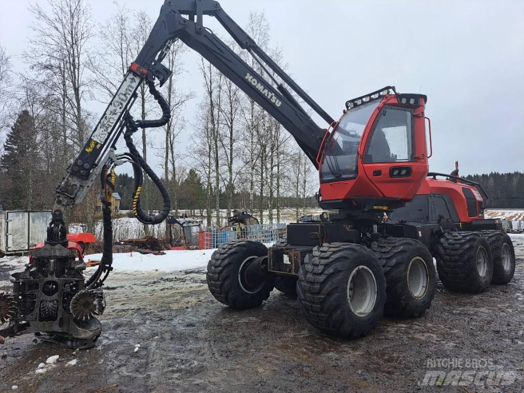 Komatsu 901 XC Abbattitrici, Disboscatrici