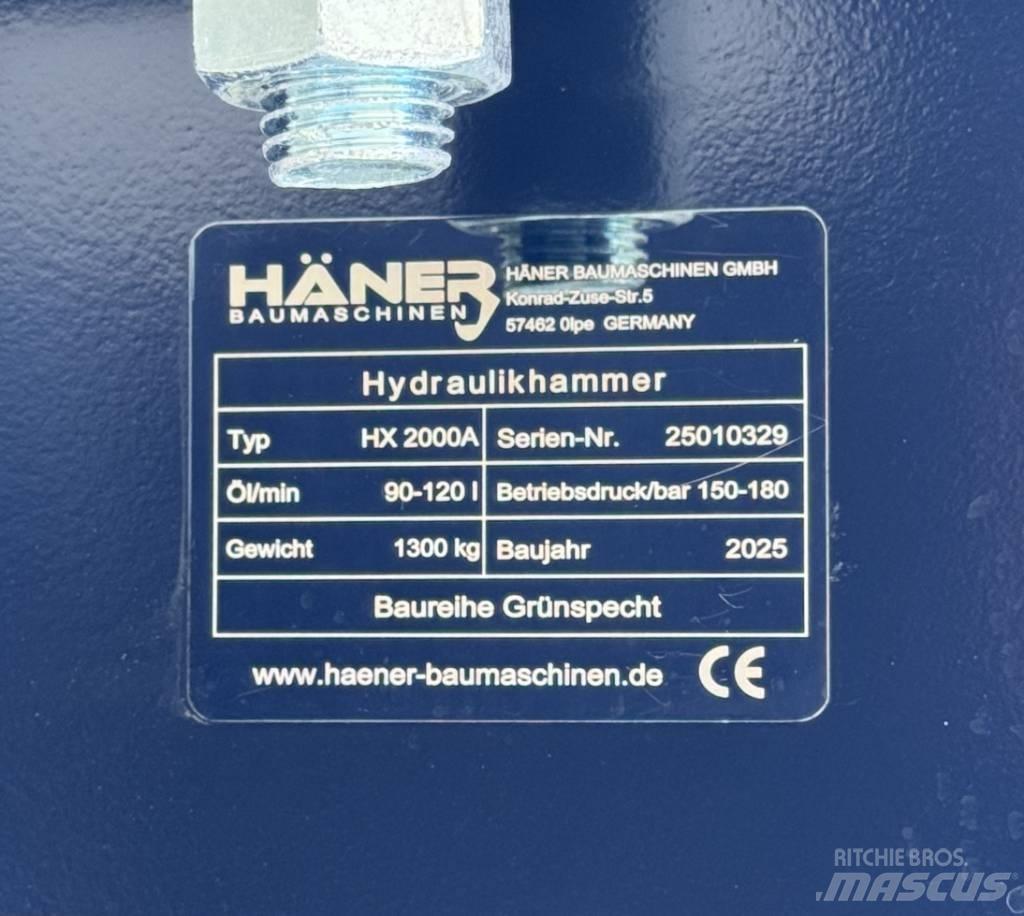  Haner HX 2000A Martelli - frantumatori