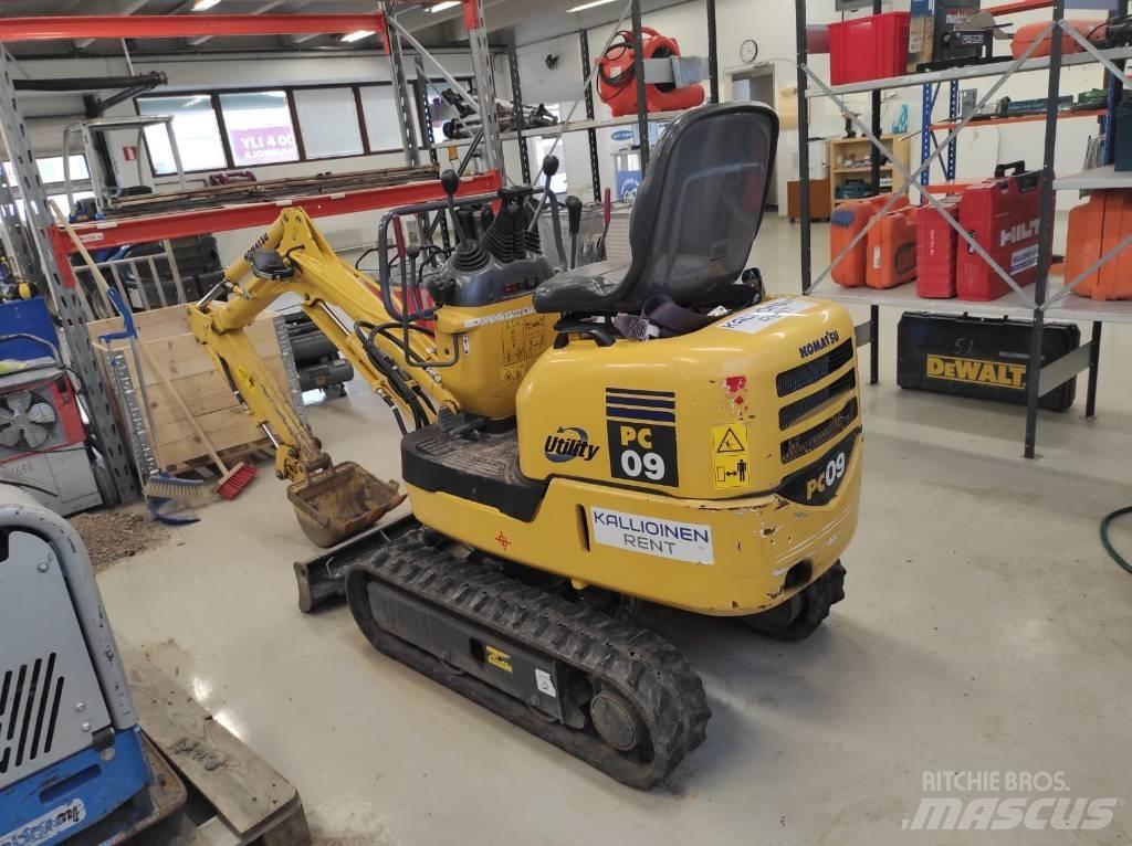 Komatsu PC 09-1 Miniescavatori