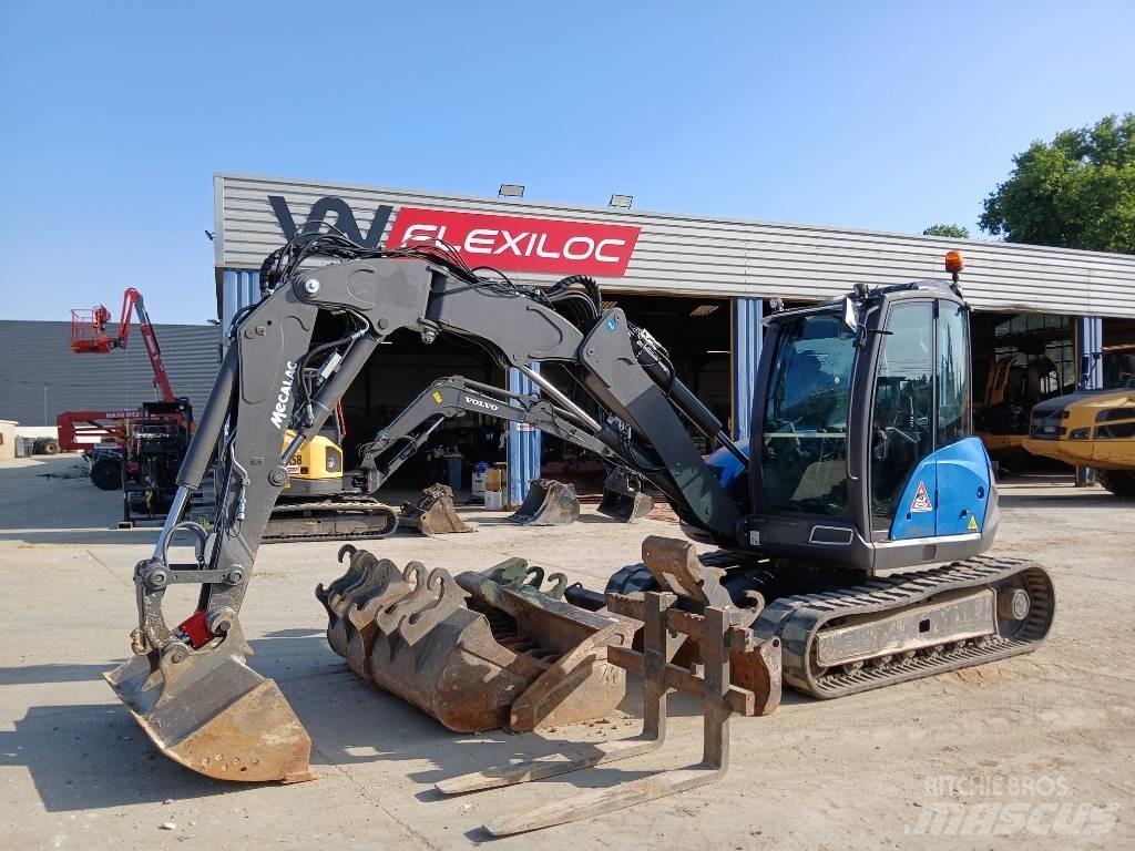 Mecalac 8 MCR Escavatori cingolati
