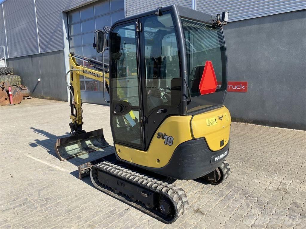 Yanmar SV18 Escavatori gommati