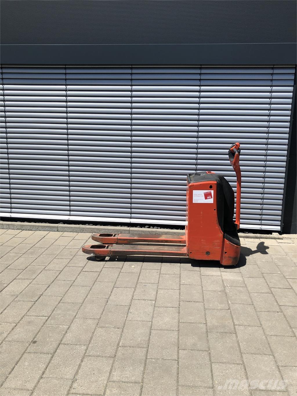 Linde T16 Transpallet uomo a terra