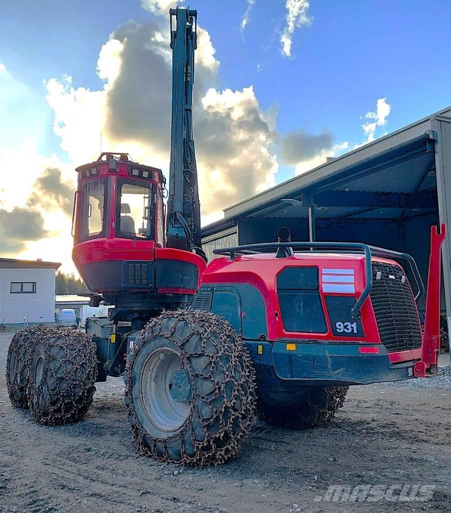 Komatsu 931 Abbattitrici, Disboscatrici