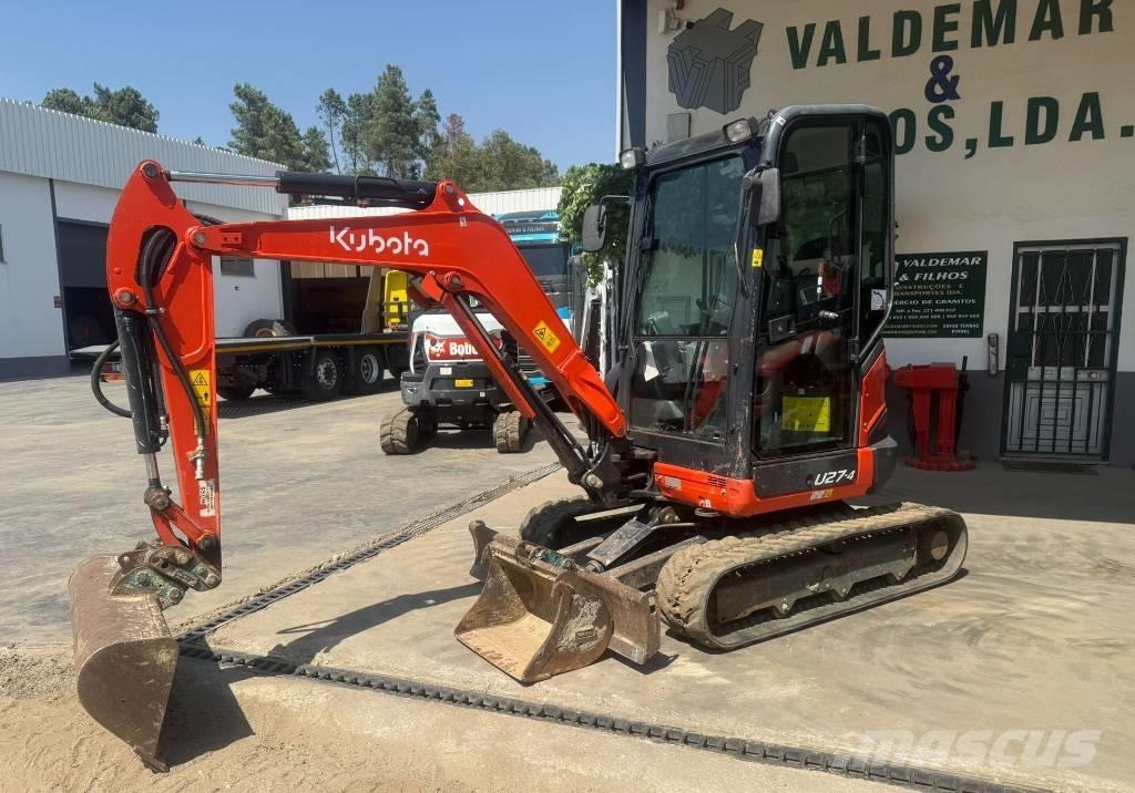 Kubota U 27-4 Miniescavatori