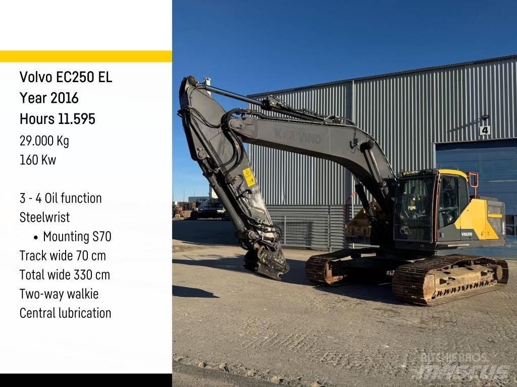 Volvo EC 250 EL Escavatori cingolati