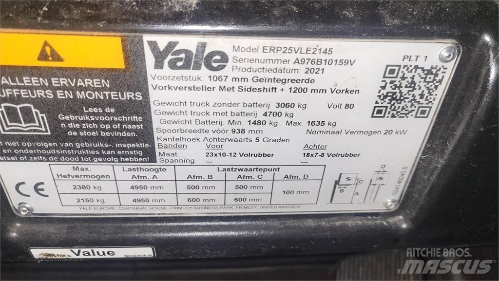 Yale ERP25VL 2021 Carrelli elevatori elettrici