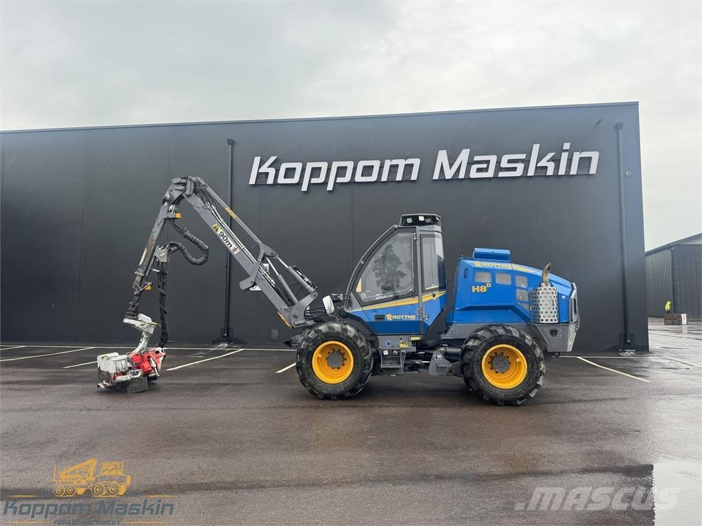 Rottne H8D Abbattitrici, Disboscatrici