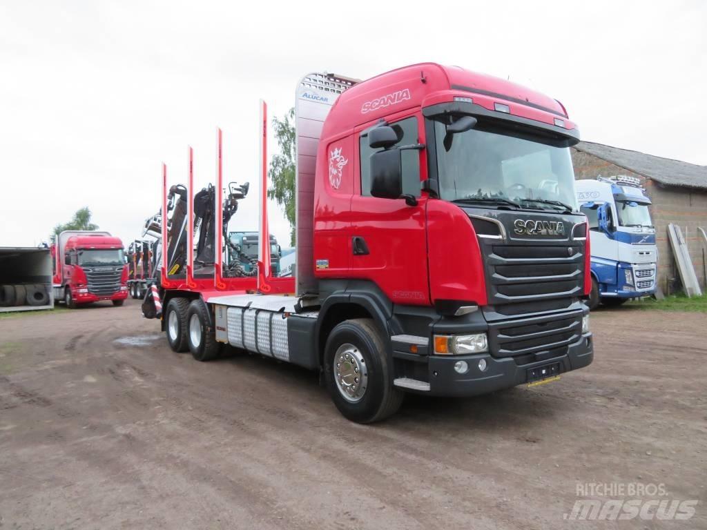 Scania R 450 Camion trasporto legname