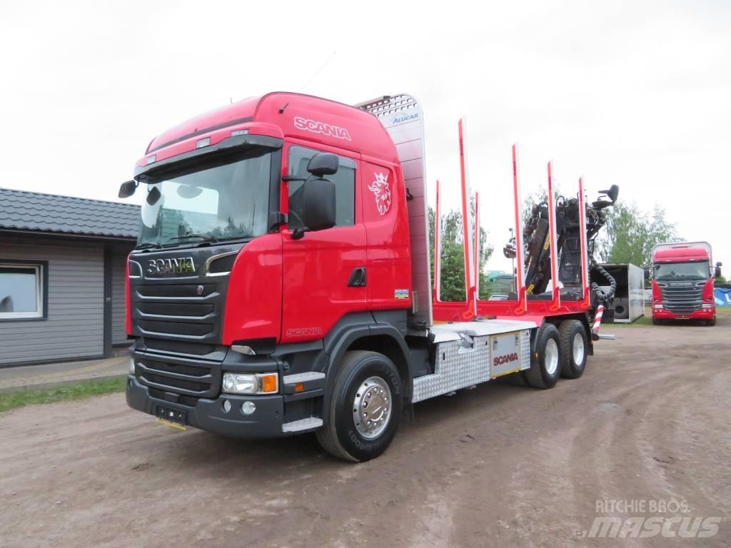 Scania R 450 Camion trasporto legname